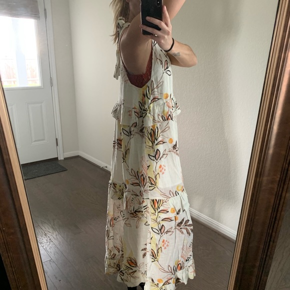lace trim v neck crepe maxi dress SWAN SLIP LACE YELLOW MAXI DRESS | CULT MIA